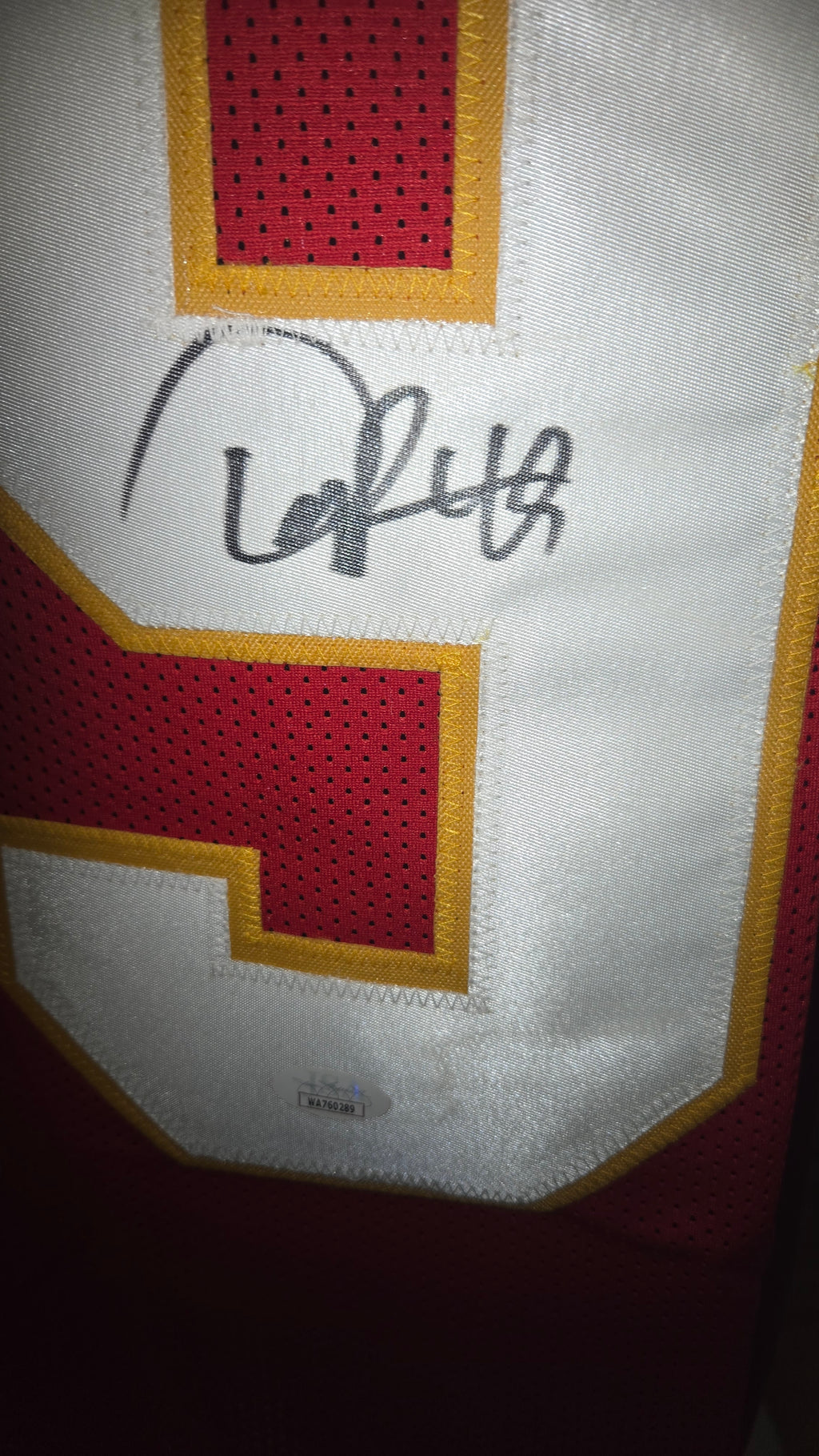 Tony Richardson JSA Certified Autographed Custom Jersey