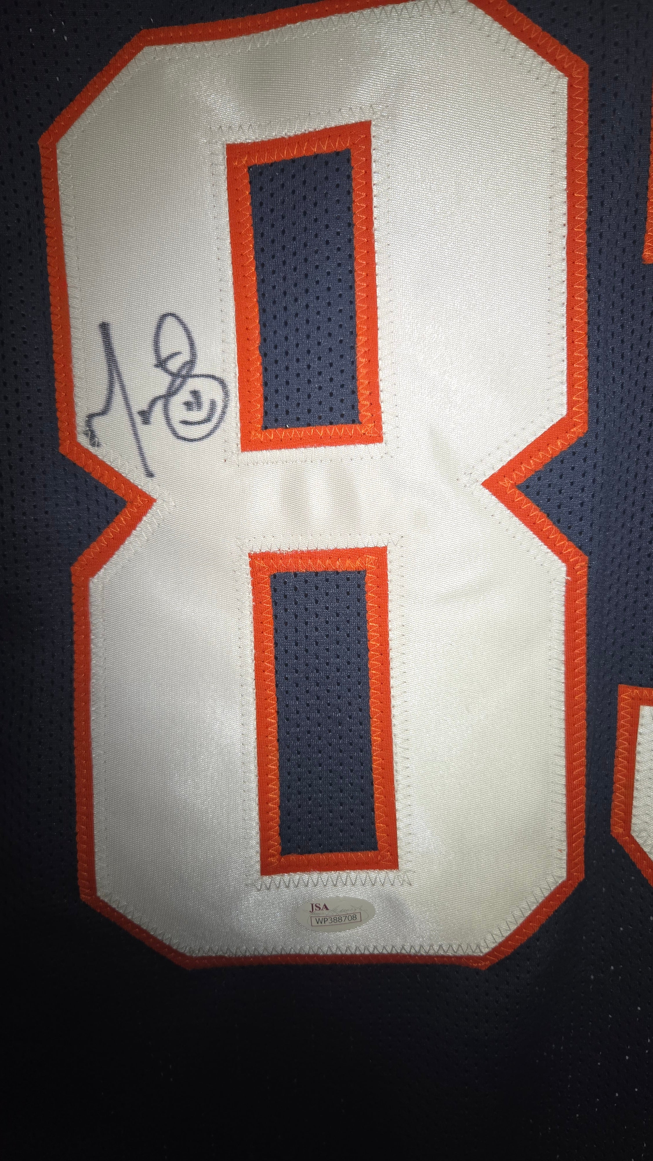 Martellus Bennett JSA Certified Autographed Custom Jersey