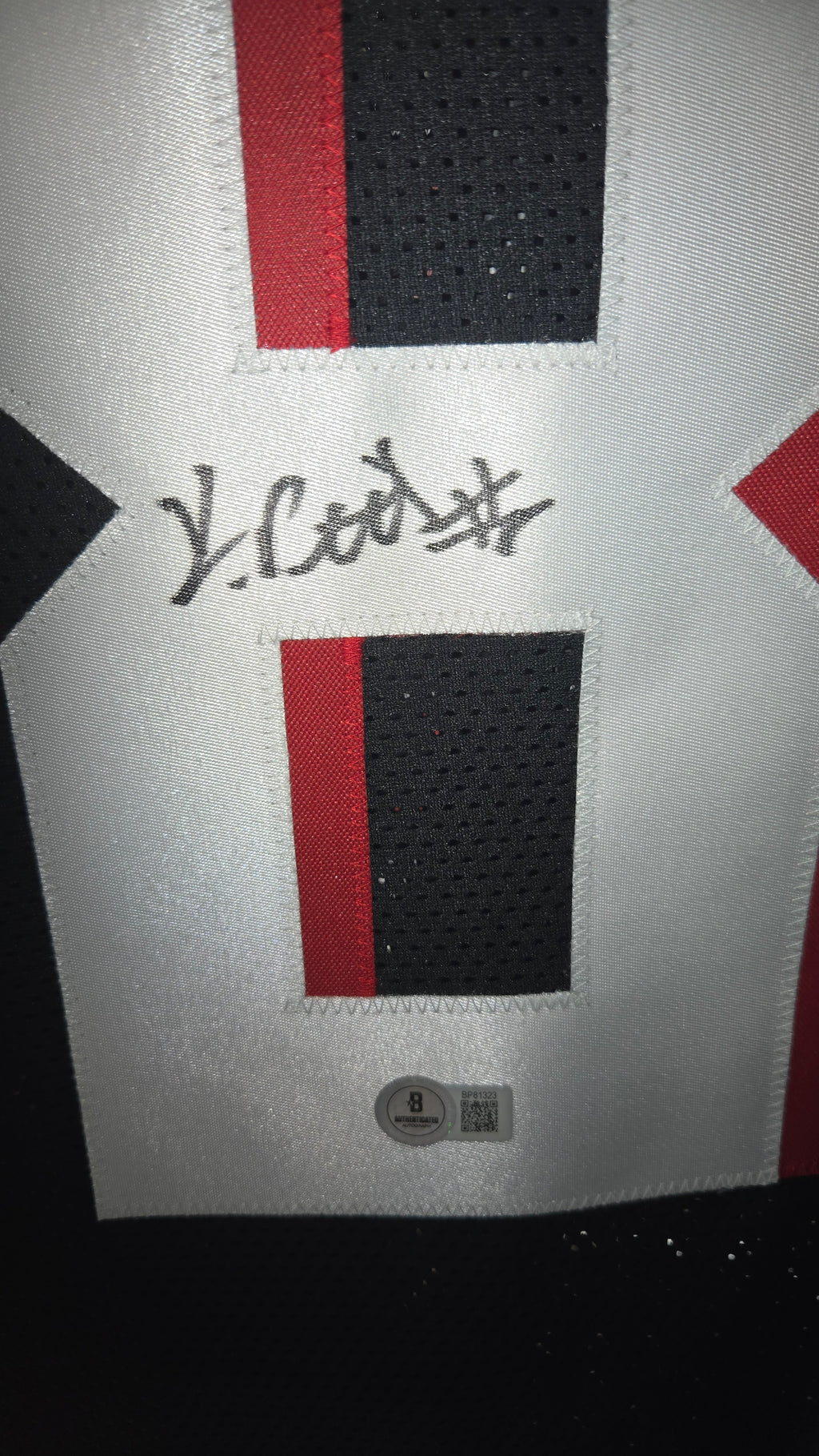 Kyle Pitts Beckett Certified Autographed Custom Jersey