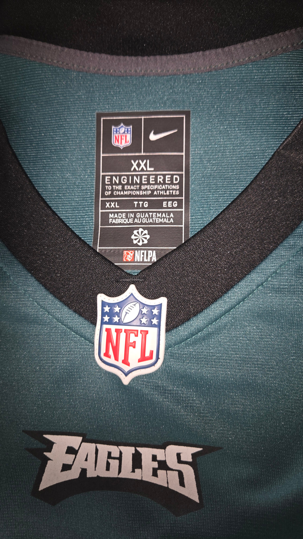 Randall Cunningham Beckett Certified Autographed Authentic Nike Jersey