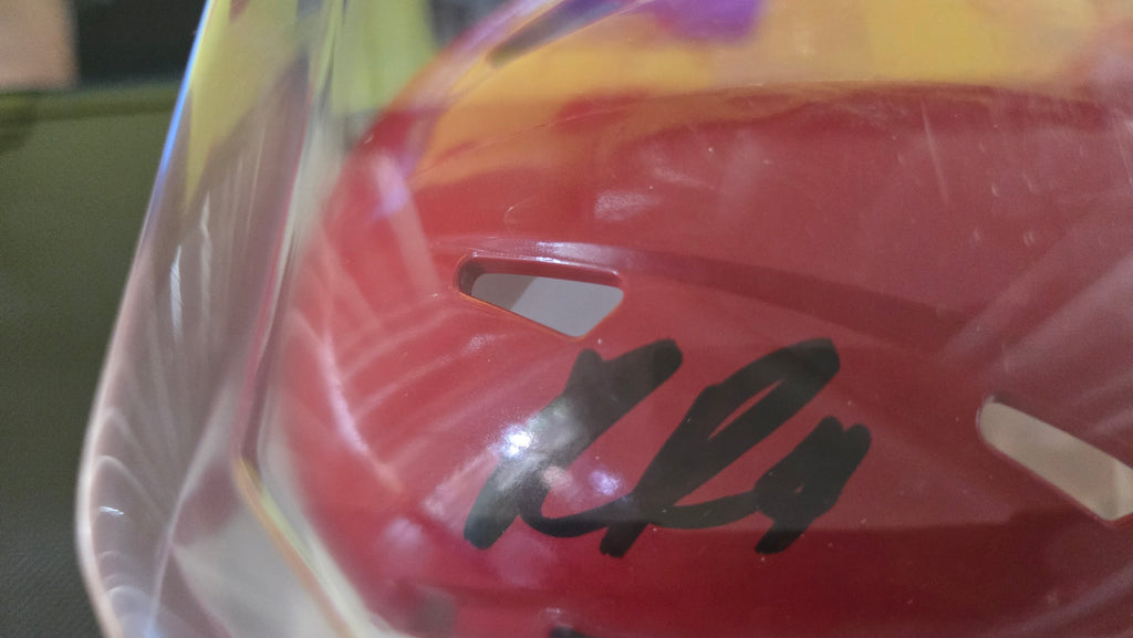 Rashee Rice Beckett & PIA Dual Certified Autographed Mini Helmet – Kansas City Chiefs