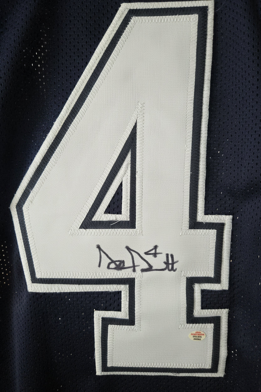 Dak Prescott Autographed Custom Jersey – PAAS Certified