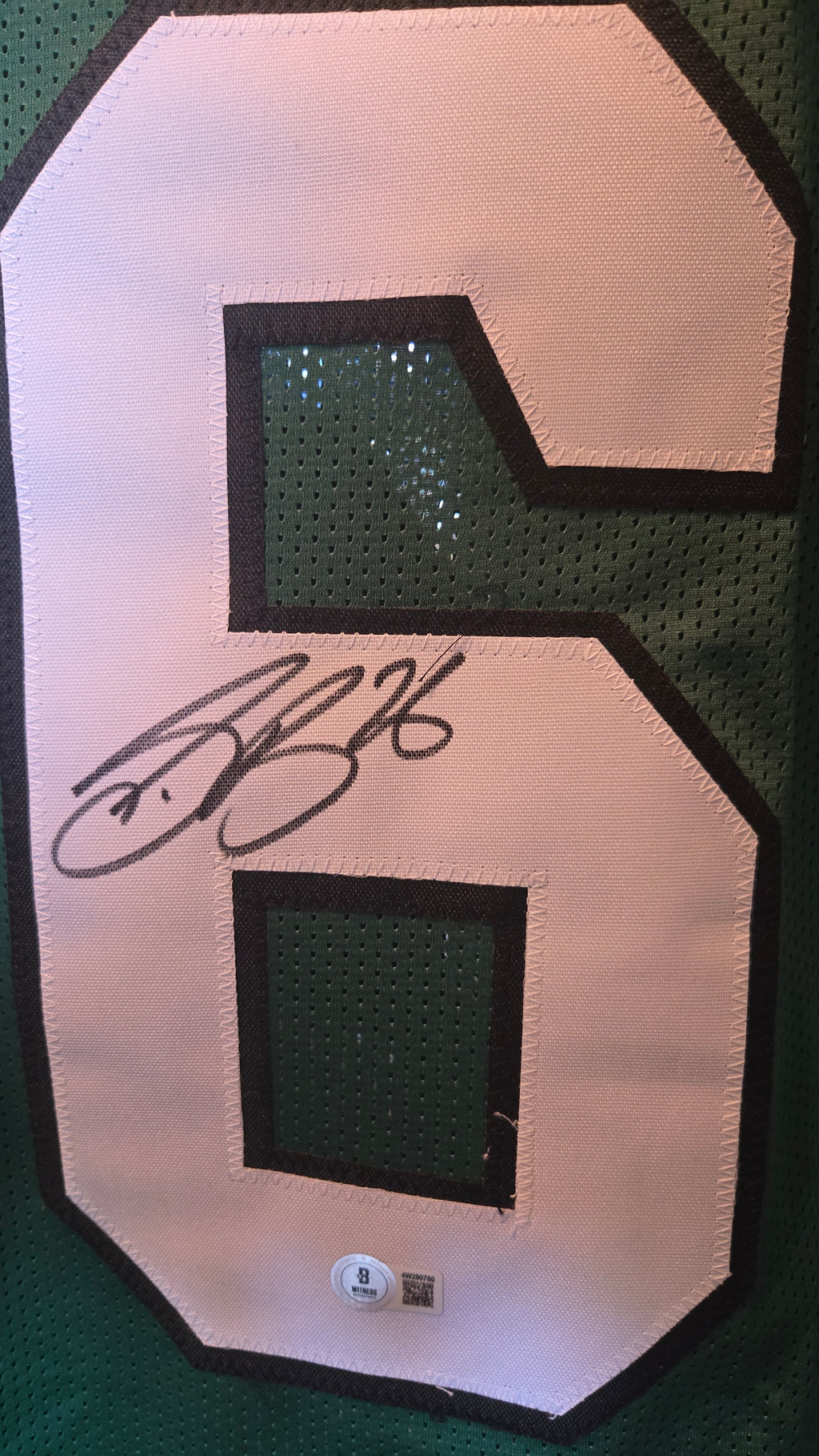 Saquon Barkley Beckett Certified Autographed Custom Jersey