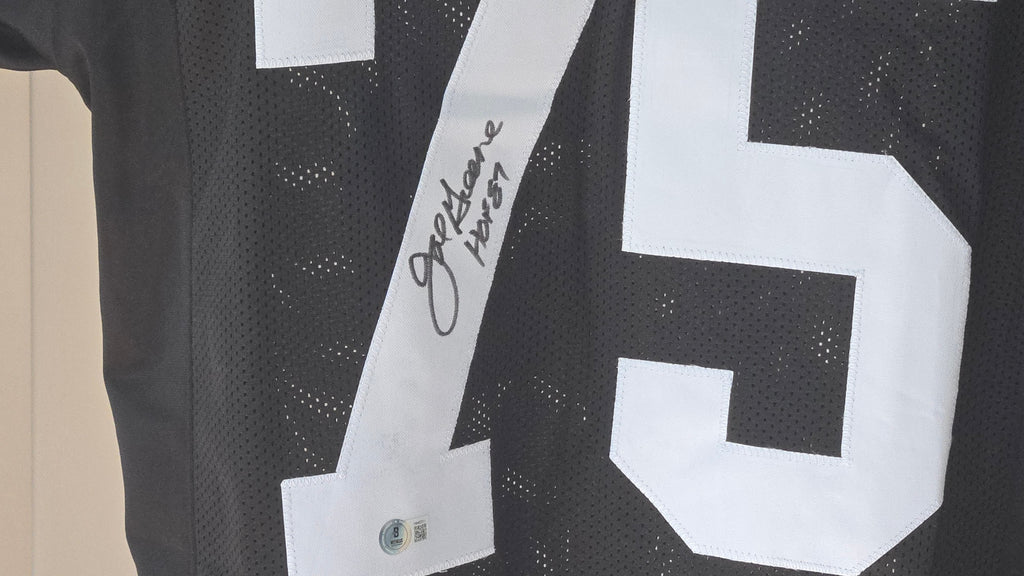 Mean Joe Greene Beckett Certified Autographed Pittsburgh Steelers Jersey