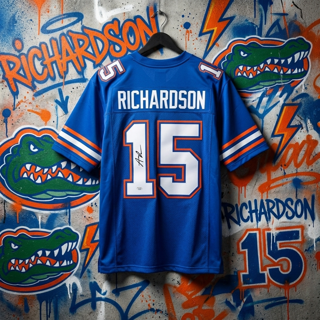 Anthony Richardson JSA Certified Autographed Florida Gators Jersey