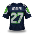 Tariq Woolen PIA Certified Autographed Custom Jersey