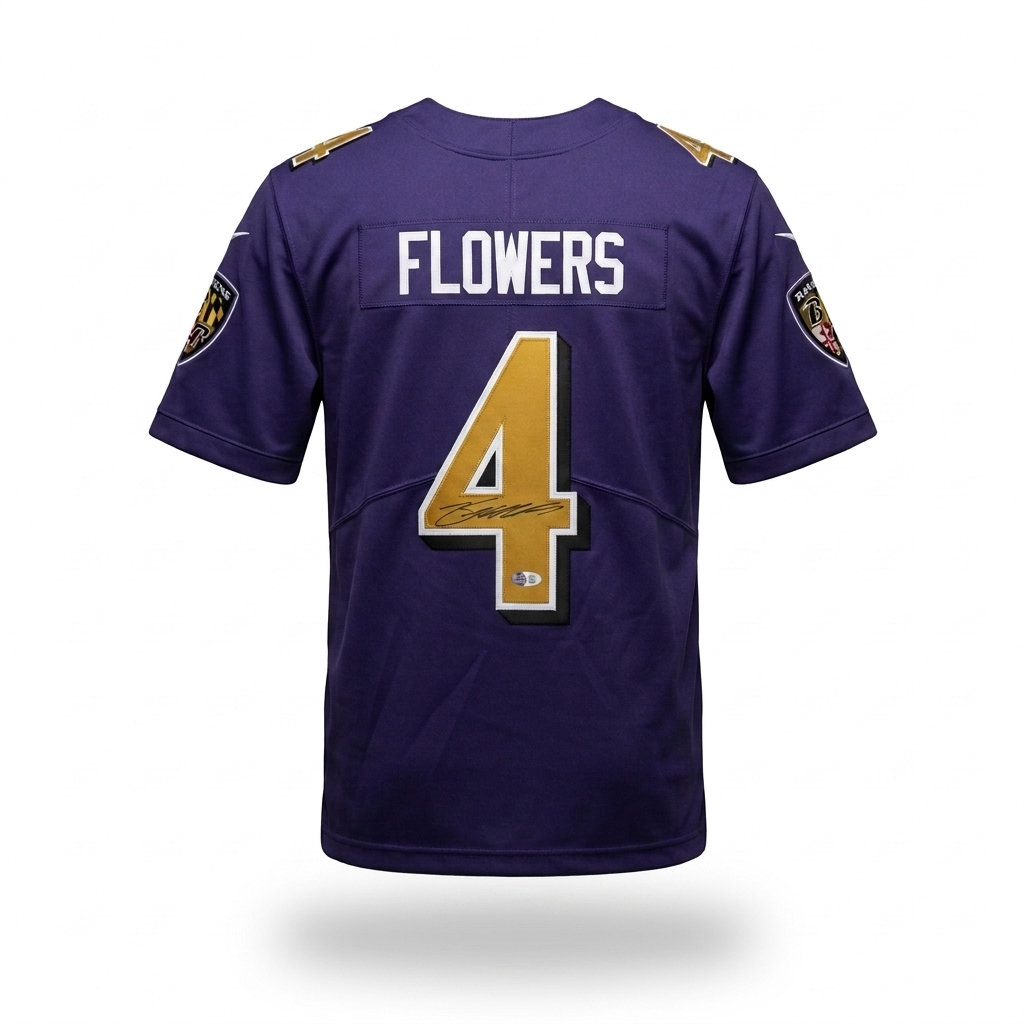 Zay Flowers Autographed Nike Authentic Jersey – Fanatics Certified