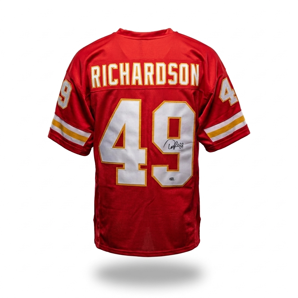 Tony Richardson JSA Certified Autographed Custom Jersey