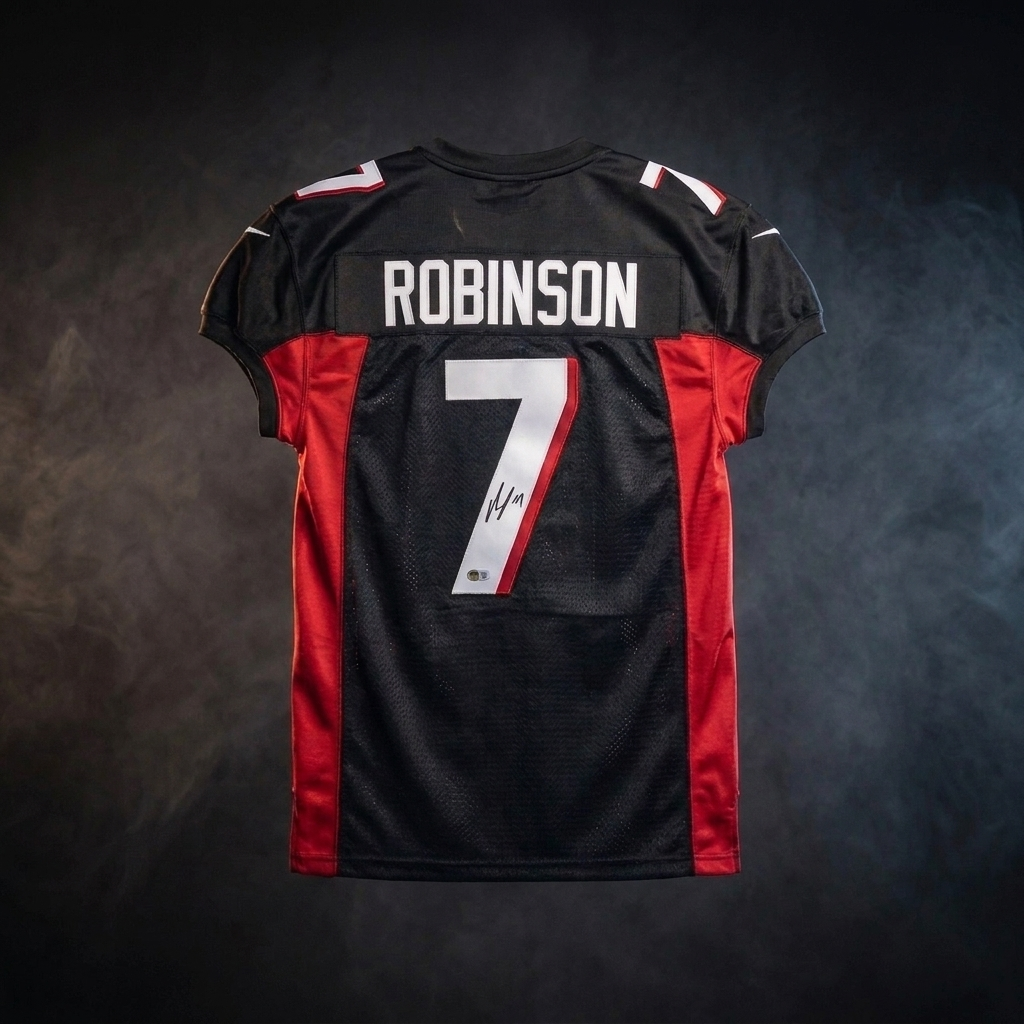 Bijan Robinson Beckett Certified Autographed Jersey #7