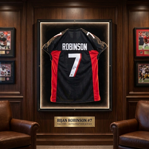 Bijan Robinson Beckett Certified Autographed Jersey #7