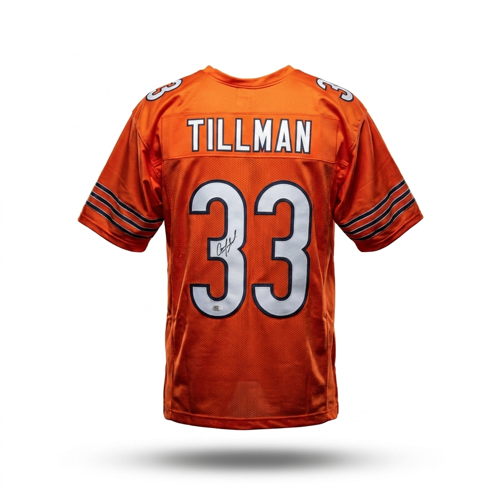 Charles "Peanut" Tillman JSA Certified Autographed Custom Jersey