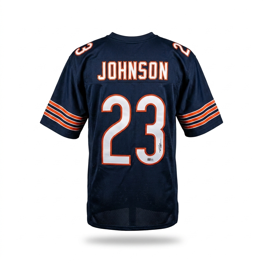 Roshon Johnson PIA Certified Autographed Custom Jersey